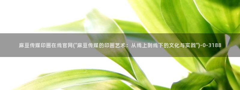 麻豆资讯标题