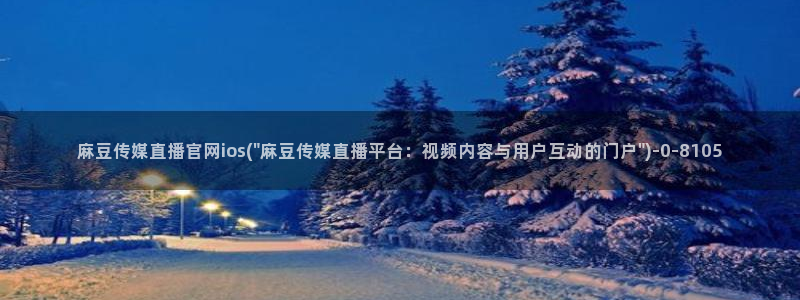麻豆视频网